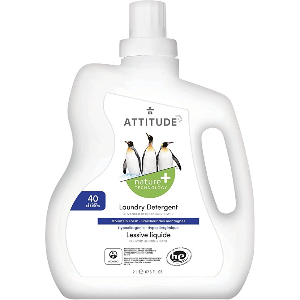 ATTITUDE: Mountain Fresh 40 Loads Laundry Detergent, 67.6 fo - #tag1# - #tag2#