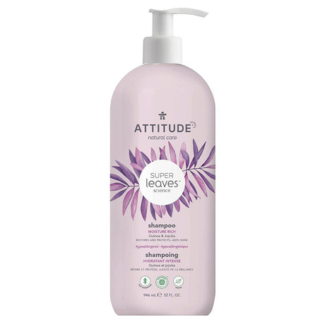 ATTITUDE: Super Leaves Moisture Rich Shampoo, 32 fo - #tag1# - #tag2#