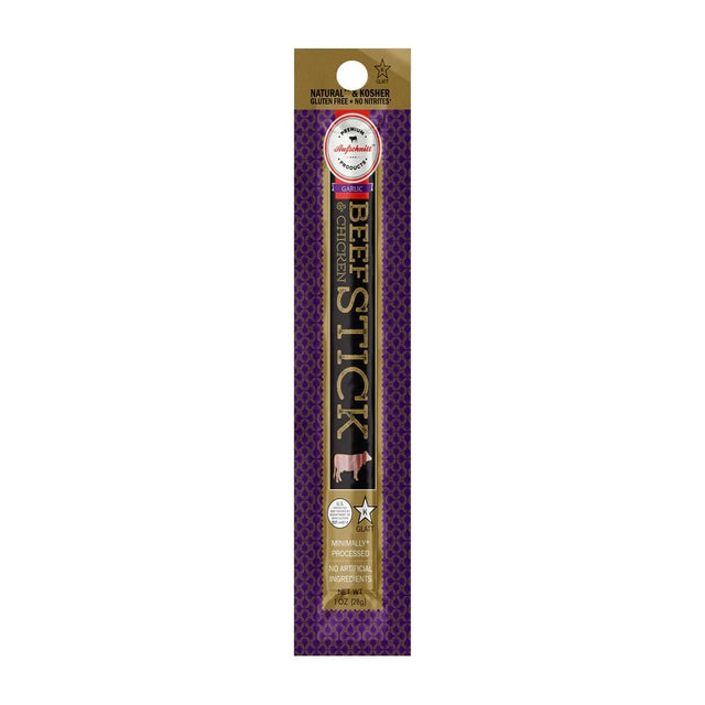 AUFSCHNITT: Beef Stick Garlic, 1.5 oz - #tag1# - #tag2#