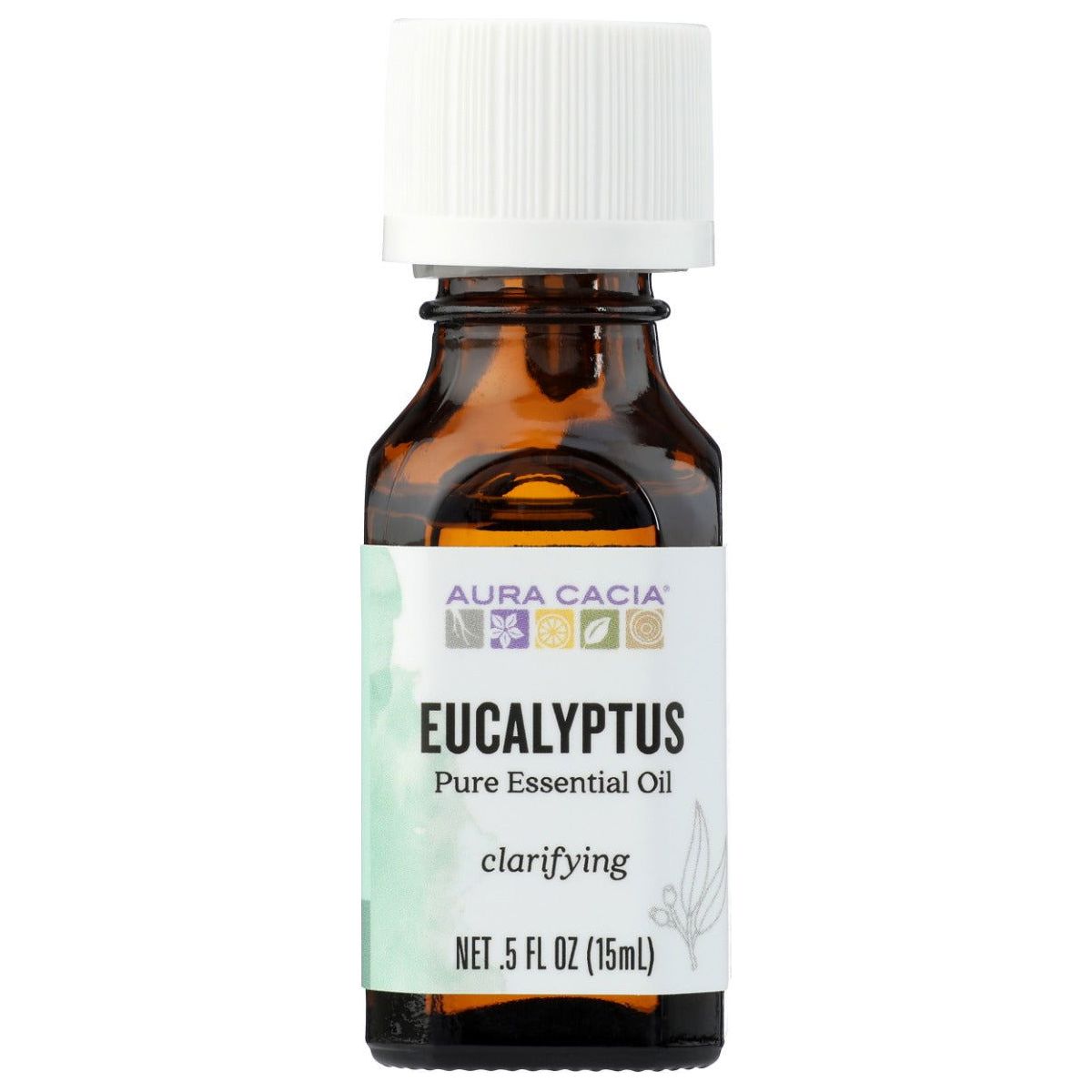 AURA CACIA: 100% Pure Essential Oil Eucalyptus, 0.5 Oz - Sunshine Co Op. - #tag1# - #tag2# - #tag3# - #tag4#