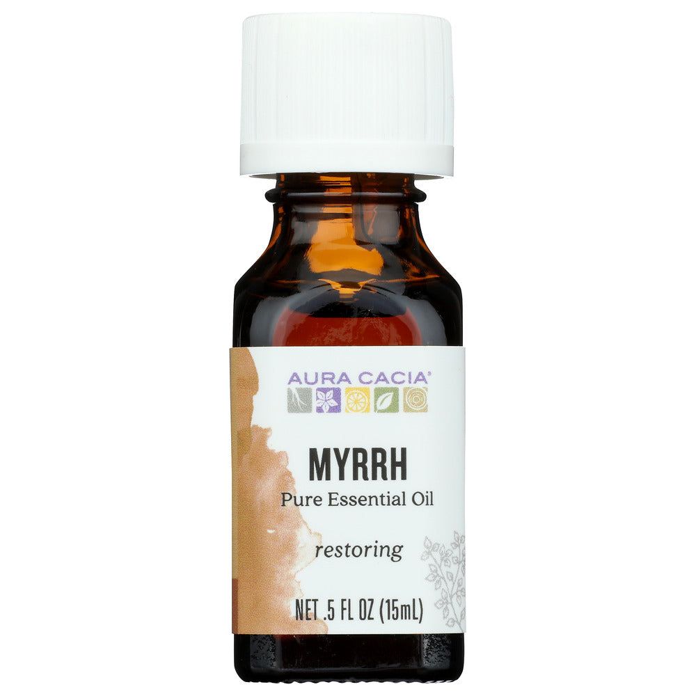 AURA CACIA: 100% Pure Essential Oil Myrrh, 0.5 Oz - #tag1# - #tag2#