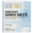 AURA CACIA: Aromatherapy Shower Tablets Reviving Peppermint 3 tablets (1 oz each), 3 oz - #tag1# - #tag2#