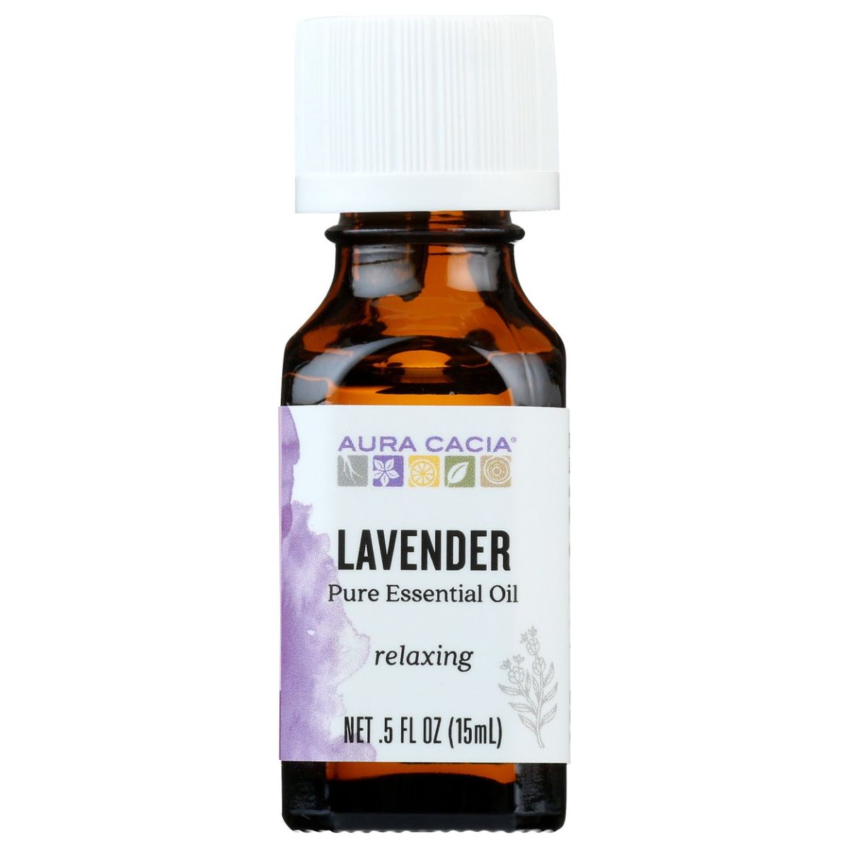 AURA CACIA: Lavender Essential Oil, 0.5 oz - #tag1# - #tag2#
