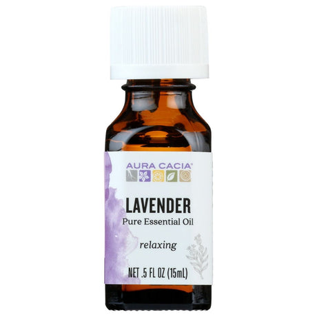 AURA CACIA: Lavender Essential Oil, 0.5 oz - #tag1# - #tag2#