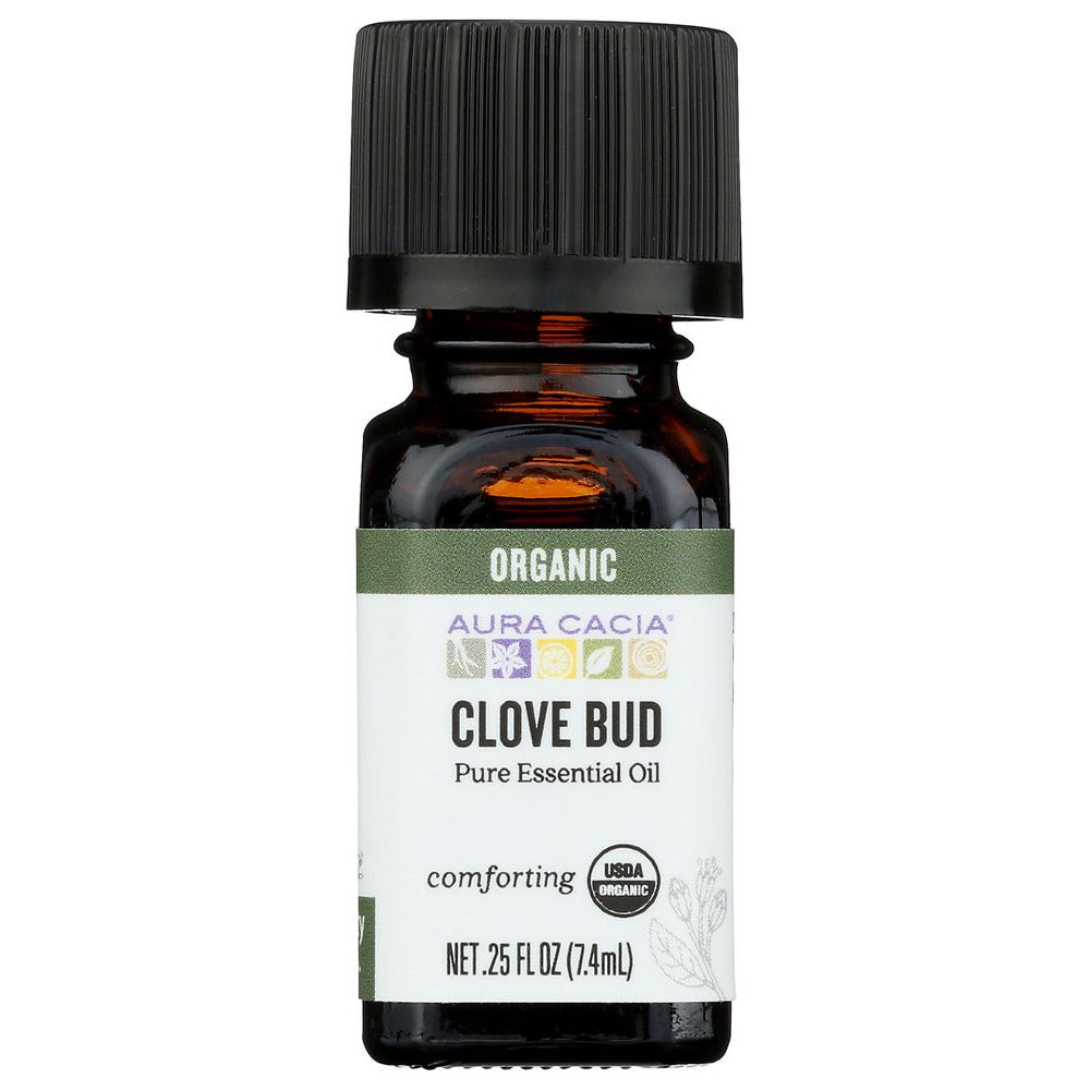 AURA CACIA: Organic Clove Bud Essential Oil, 0.25 oz - #tag1# - #tag2#