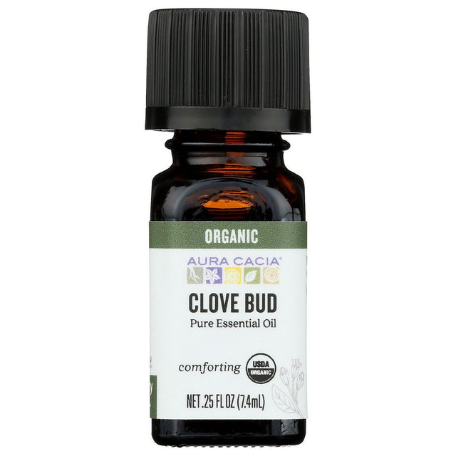AURA CACIA: Organic Clove Bud Essential Oil, 0.25 oz - #tag1# - #tag2#