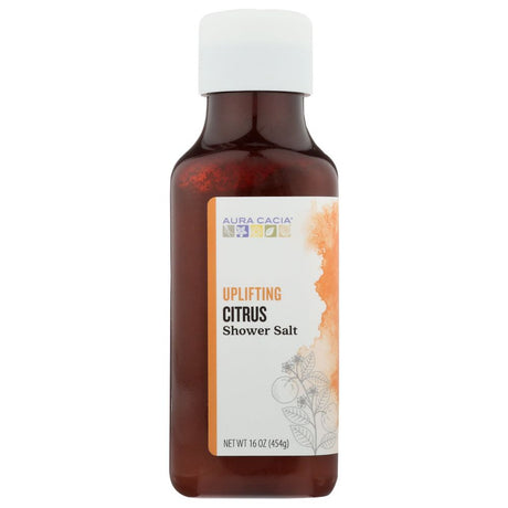 AURA CACIA: Uplifting Citrus Shower Salt, 16 oz - #tag1# - #tag2#