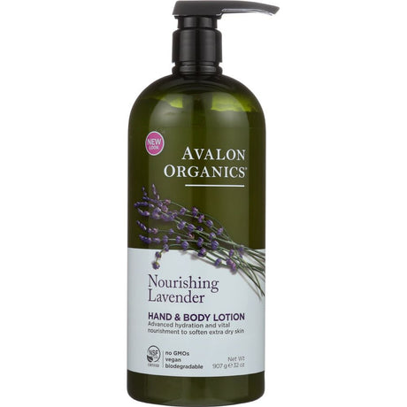 AVALON ORGANICS: Hand & Body Lotion Lavender, 32 oz - #tag1# - #tag2#