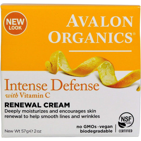 AVALON ORGANICS: Intense Defense Vitamin C Renewal Cream, 2 oz - #tag1# - #tag2#