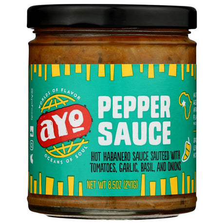 AYO FOODS: Pepper Sauce, 8.5 oz - #tag1# - #tag2#