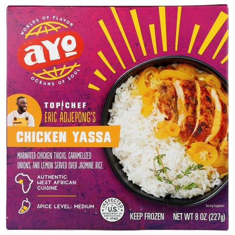 AYO FOODS: Vgtbl Entr Chicken Yassa, 8 oz - #tag1# - #tag2#