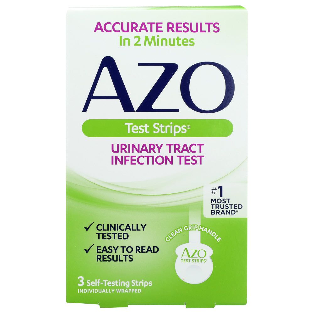 AZO: Urinary Infection Test Strips, 3 pc - #tag1# - #tag2#