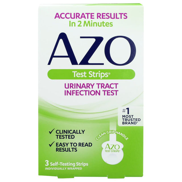 AZO: Urinary Infection Test Strips, 3 pc - #tag1# - #tag2#