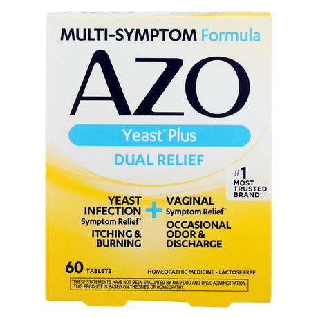 AZO: Yeast Tablets, 60 tb - #tag1# - #tag2#