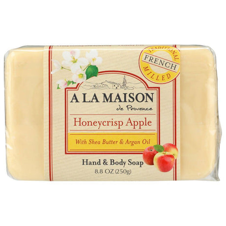 A LA MAISON DE PROVENCE: Honey Crisp Apple Bar Soap, 8.8 oz - Sunshine Co Op. - #tag1#