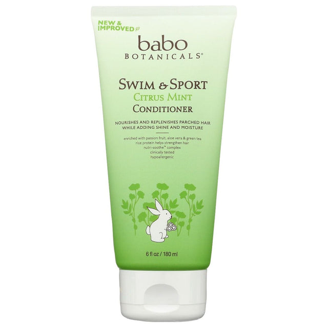 BABOBOTANI: Swim Sport Conditioner Citrus Mint, 6 oz - #tag1# - #tag2#