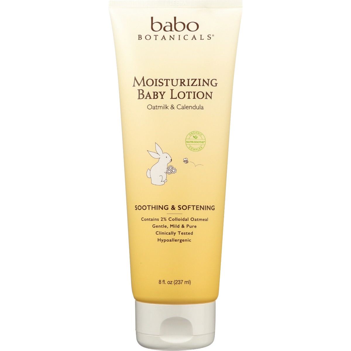 BABO BOTANICALS: Moisturizing Oat and Calendula Baby Lotion, 8 oz - #tag1# - #tag2#