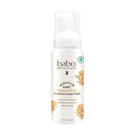 BABO BOTANICALS: Wash Foam Newborn, 9 oz - #tag1# - #tag2#