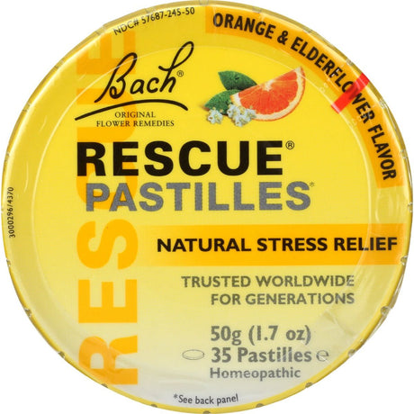 BACH: Original Flower Remedies Rescue Remedy Pastilles, 50 gm - #tag1# - #tag2#