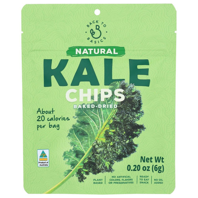 BACK TO BASICS: Chips Kale Natural, 0.21 oz - #tag1# - #tag2#