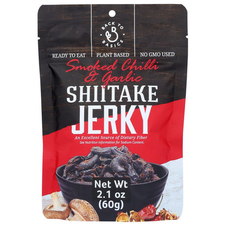 BACK TO BASICS: Jerky Mshrm Chili Garlic, 2.12 oz - #tag1# - #tag2#