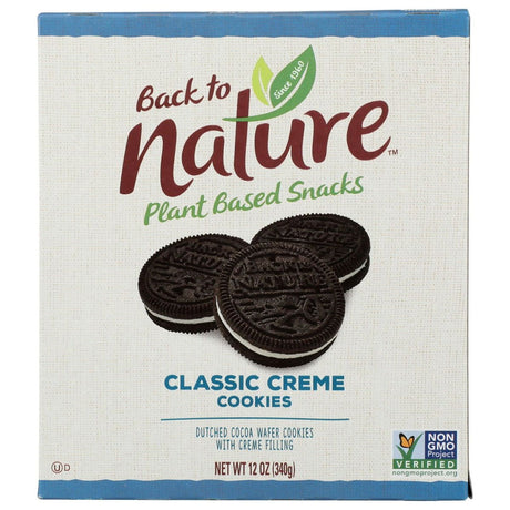 BACK TO NATURE: Classic Sandwich Creme Cookie, 12 oz - Sunshine Co Op. - #tag1# - #tag2# - #tag3# - #tag4#