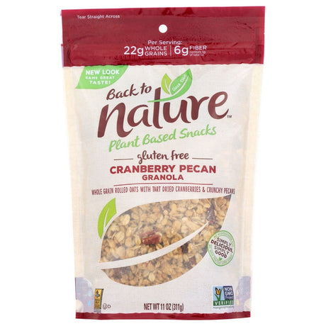 BACK TO NATURE: Cranberry Pecan Granola, 11 oz - #tag1# - #tag2#