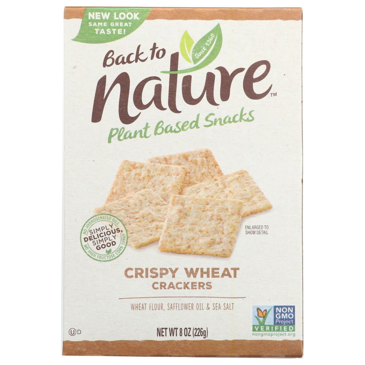 BACK TO NATURE: Crispy Wheat Crackers, 8 oz - Sunshine Co Op. - #tag1# - #tag2# - #tag3# - #tag4#
