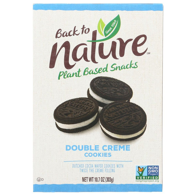 BACK TO NATURE: Double Classic Creme Cookies, 10.7 oz - #tag1# - #tag2#