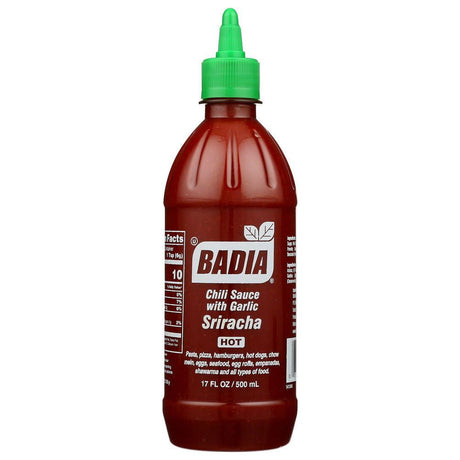 BADIA: Chili Sriracha Sauce, 17 oz - Sunshine Co Op. - #tag1# - #tag2# - #tag3# - #tag4#