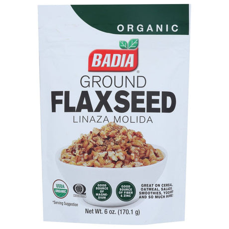 BADIA: Flax Seed Ground Organic, 6 oz - #tag1# - #tag2#