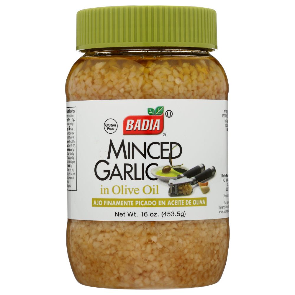 BADIA: Garlic Minced in Olive Oil, 16 oz - #tag1# - #tag2#
