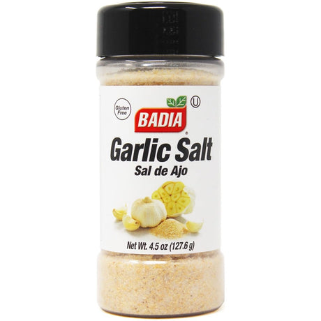 BADIA: Garlic Salt, 4.5 Oz - #tag1# - #tag2#
