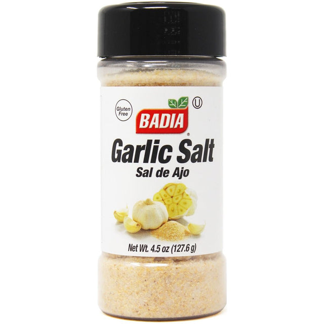 BADIA: Garlic Salt, 4.5 Oz - #tag1# - #tag2#