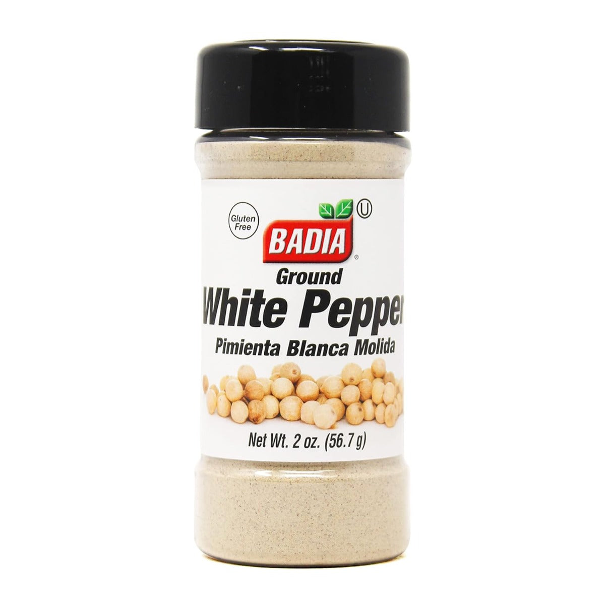 BADIA: Ground White Pepper, 2 Oz - Sunshine Co Op. - #tag1# - #tag2# - #tag3# - #tag4#