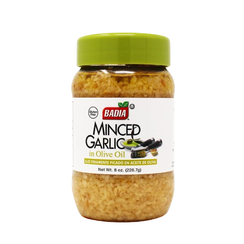 BADIA: Minced Garlic In Olive Oil, 8 oz - Sunshine Co Op. - #tag1# - #tag2# - #tag3# - #tag4#