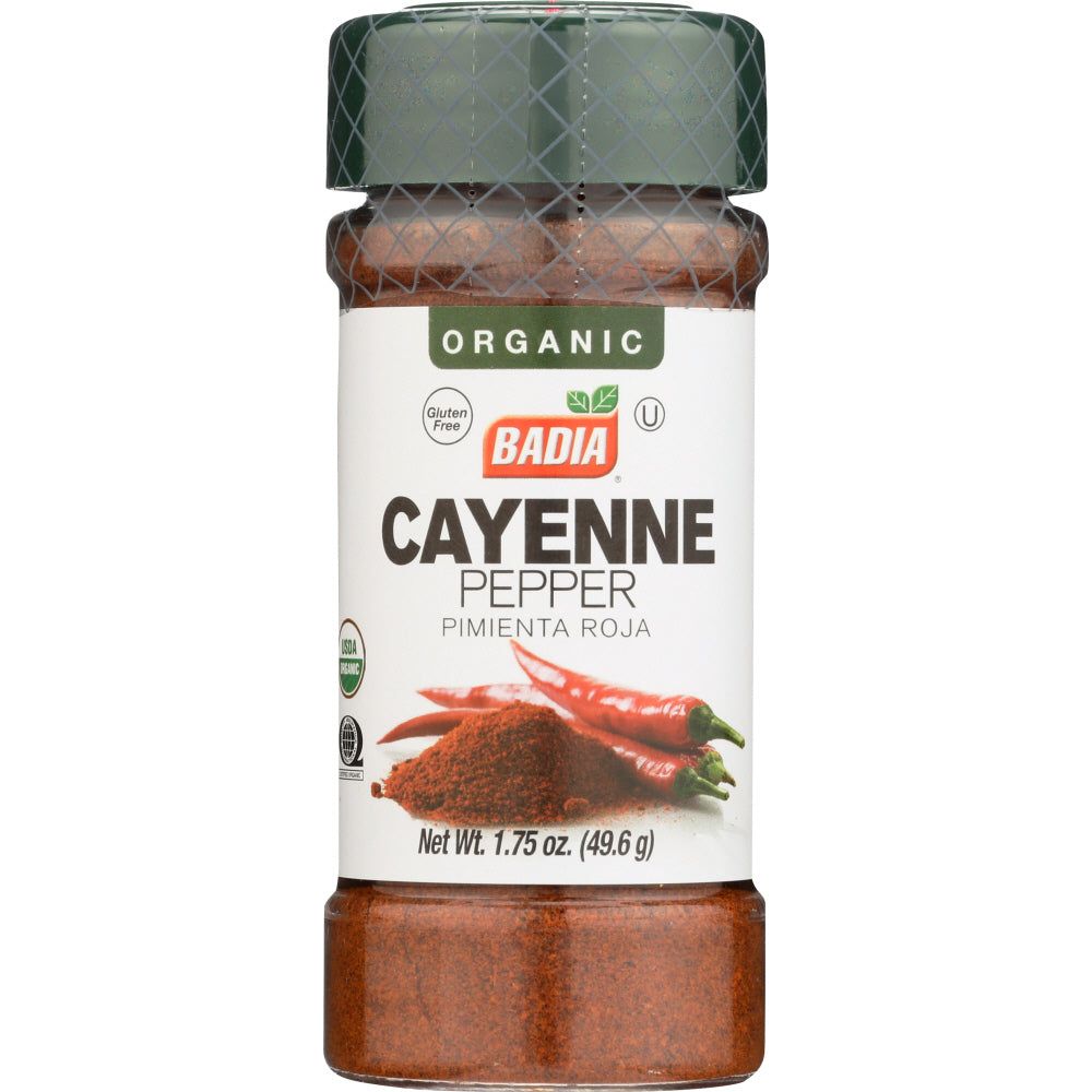 BADIA: Organic Cayenne Pepper, 1.75 oz - #tag1# - #tag2#