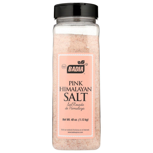 BADIA: Salt Pink Himalayan, 40 OZ - #tag1# - #tag2#