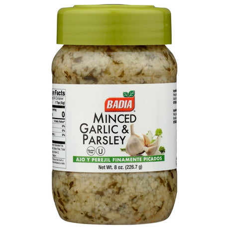 BADIA: Spice Garlic Minced Parsl, 8 OZ - #tag1# - #tag2#