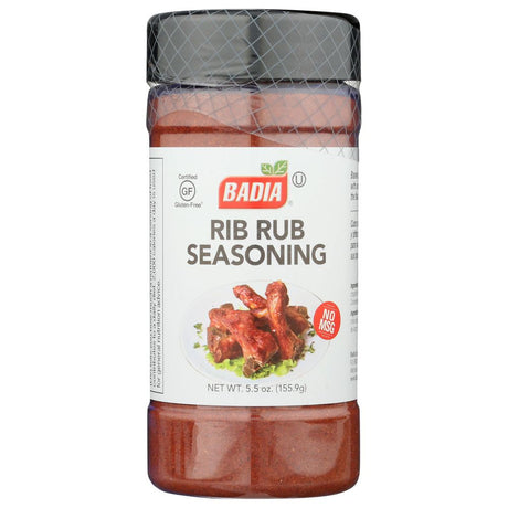 BADIA: Spice Rub Rib, 5.5 OZ - #tag1# - #tag2#