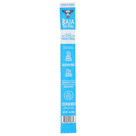 BAJA BEEF STICKS: Traditional Beef Sticks, 1 oz - #tag1# - #tag2#