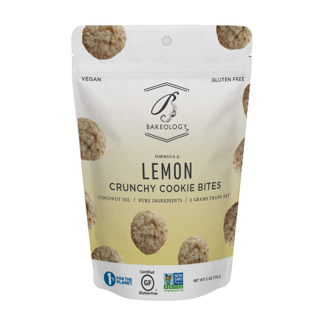 BAKEOLOGY: Cookie Bites Lemon, 6 oz - #tag1# - #tag2#