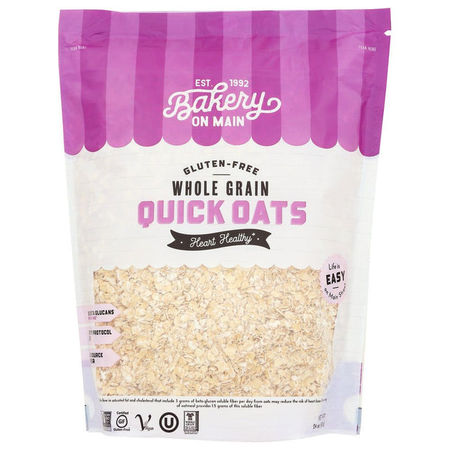 BAKERY ON MAIN: Cereal Quick Oats Gf, 24 oz - #tag1# - #tag2#