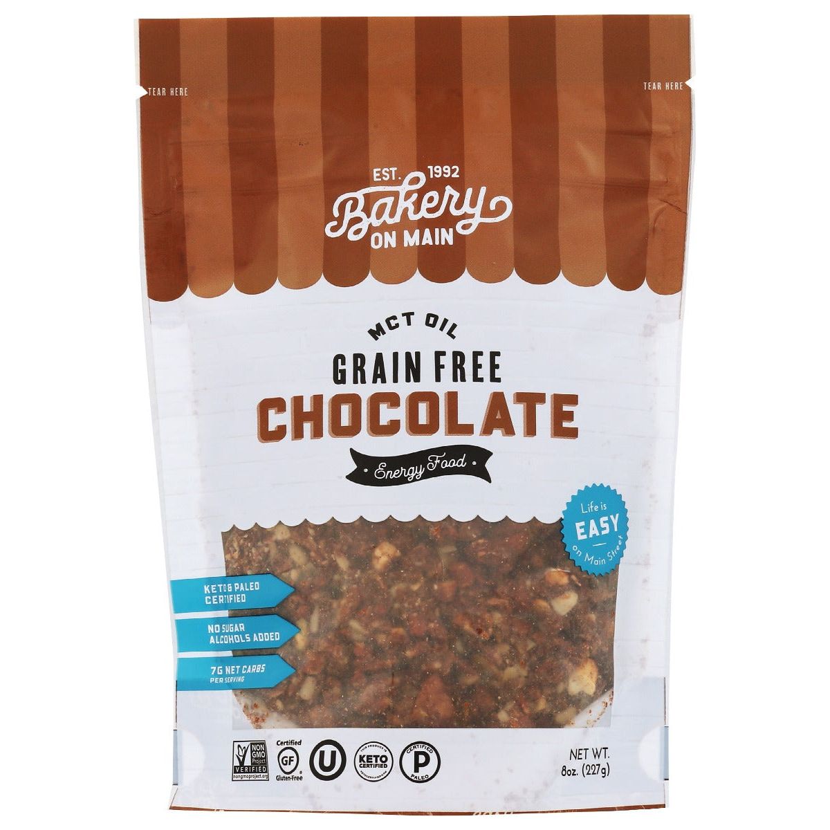 BAKERY ON MAIN: Clusters Choc Grain Free, 8 oz - #tag1# - #tag2#