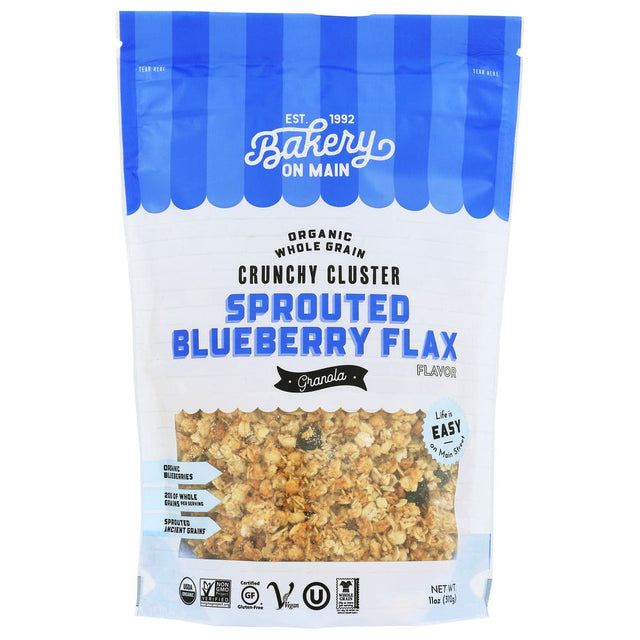 BAKERY ON MAIN: Sprouted Blueberry Flax Granola, 11 oz - #tag1# - #tag2#