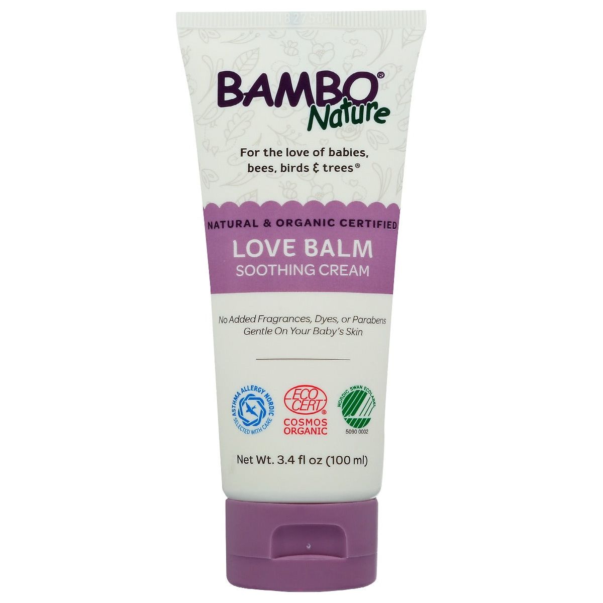 BAMBO NATURE: Cream Soothing Love Balm, 3.4 oz - #tag1# - #tag2#