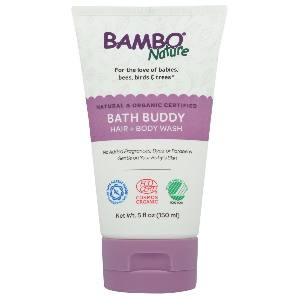 BAMBO NATURE: Wash Hair Body Bath Buddy, 5 oz - #tag1# - #tag2#