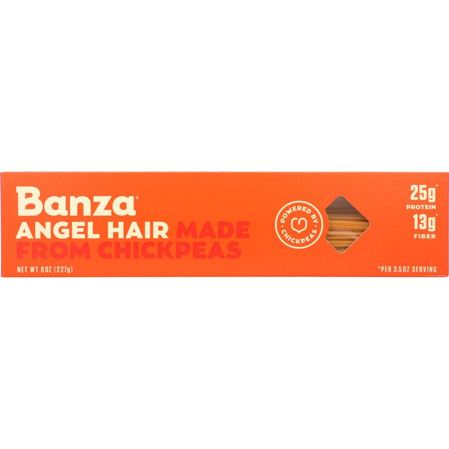 BANZA: Pasta Angel Hair Chickpea, 8 oz - #tag1# - #tag2#