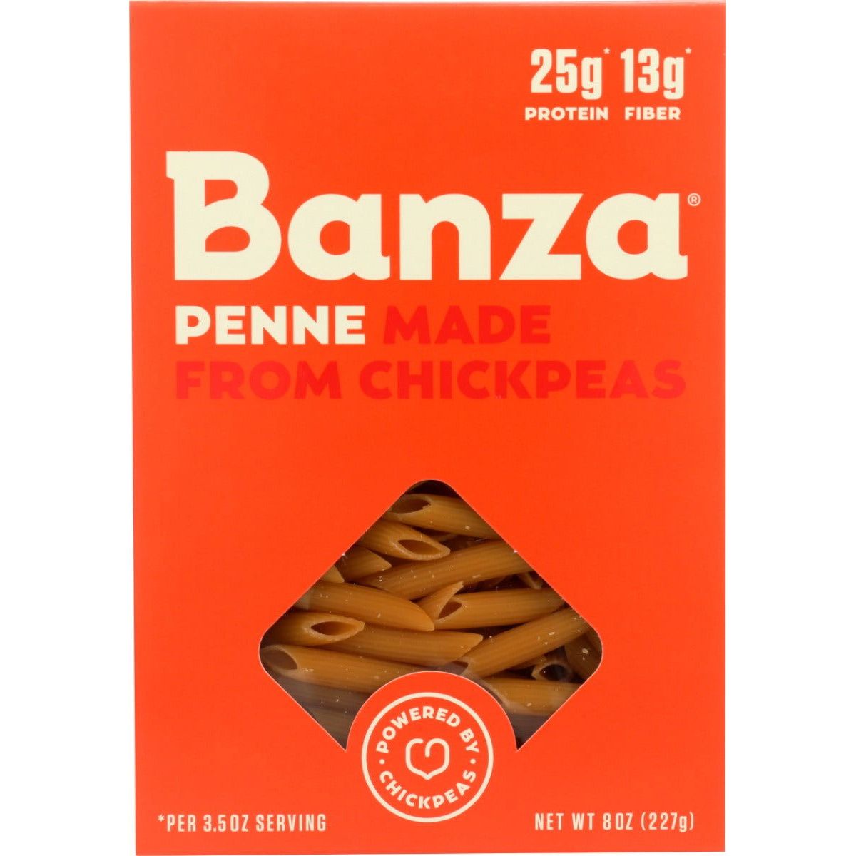 BANZA: Penne Pasta, 8 oz - Sunshine Co Op. - #tag1# - #tag2# - #tag3# - #tag4#