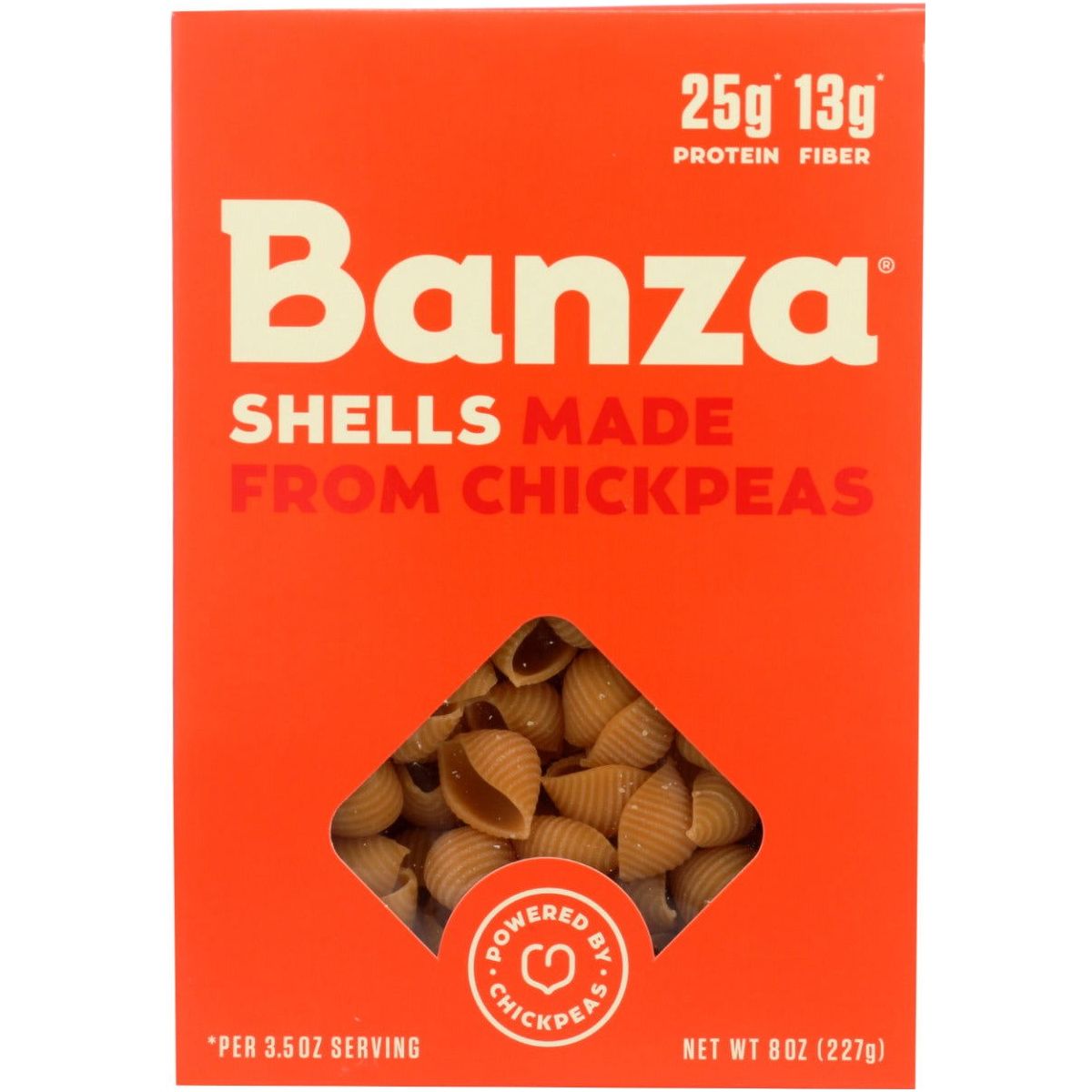 BANZA: Shells Chickpea Pasta, 8 oz - Sunshine Co Op. - #tag1# - #tag2# - #tag3# - #tag4#